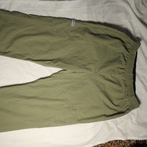green scrubs pants